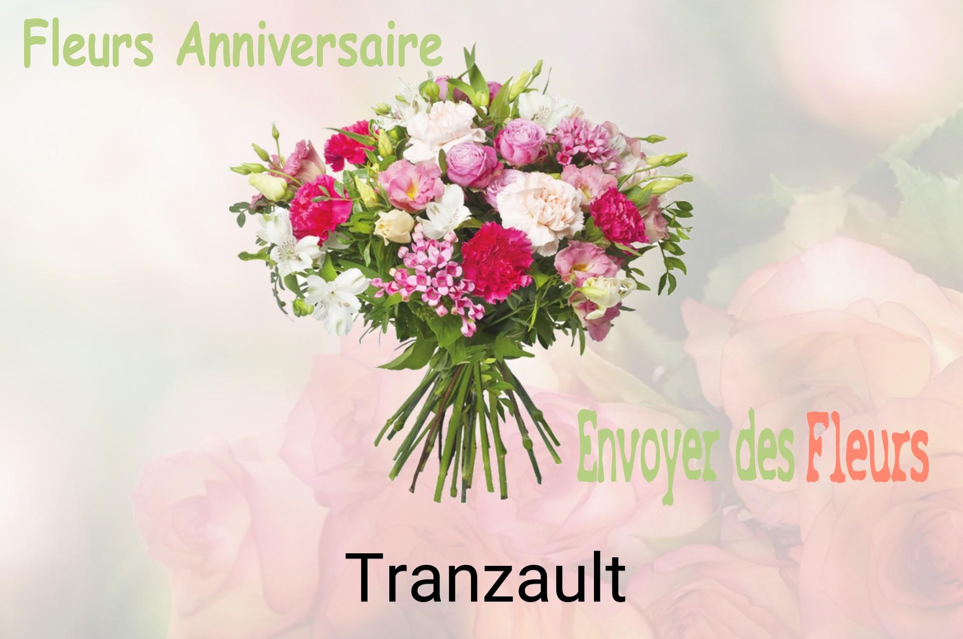 Bouquet de fleurs d’anniversaire livré à Tranzault